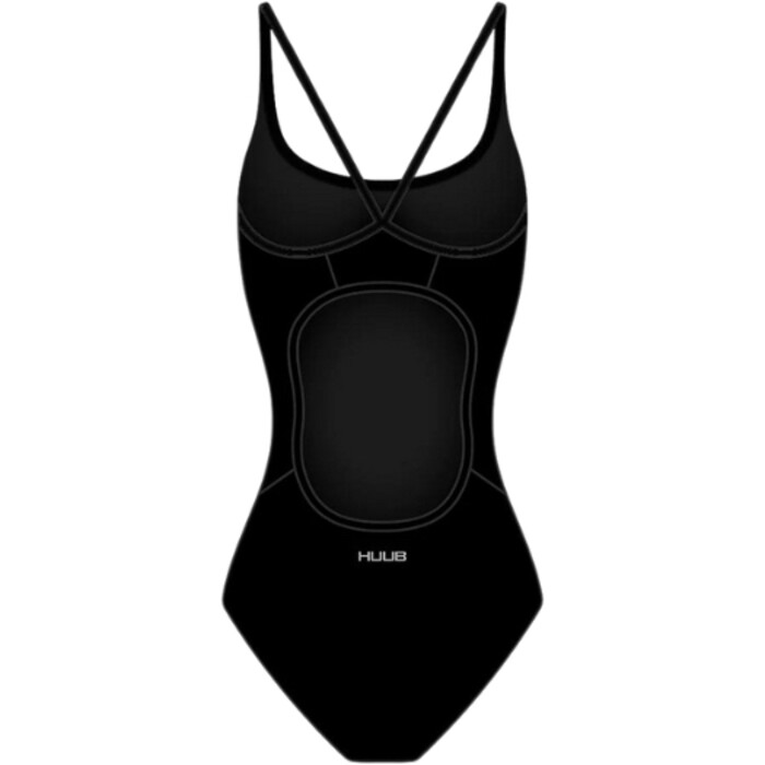 2024 Huub Da Donna Costume Da Bagno Per L'allenamento CSTM24 - Black